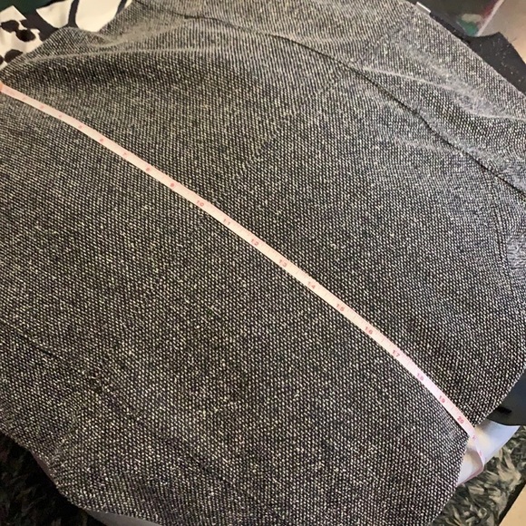 New York & Co black and white 3/4 sleeve Tweed looking dress, comfy!! - Picture 11 of 12